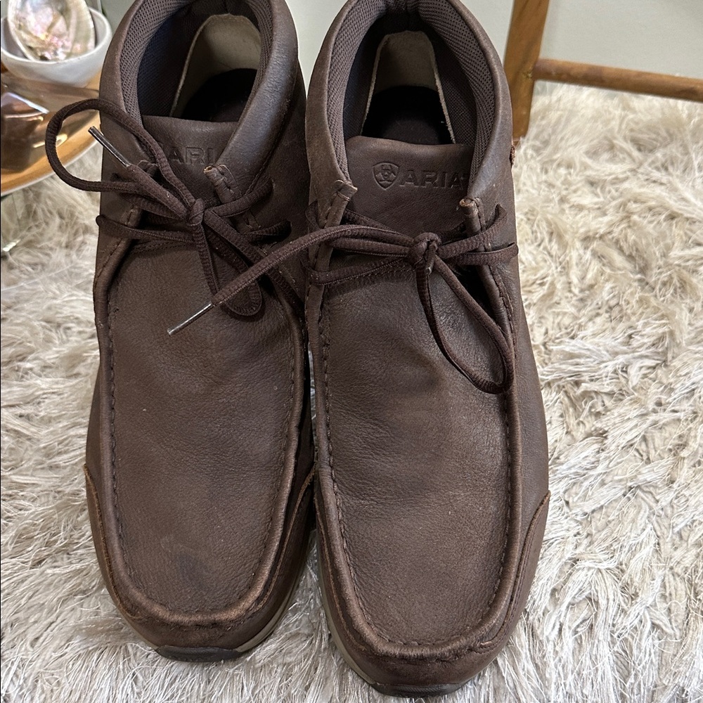 ARIAT Mens Brown Spitfire H20
Waterproof Moc Toe Casual Boots Size 11.5 D Width - Picture 3 of 17